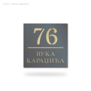 Broj za kuću 002